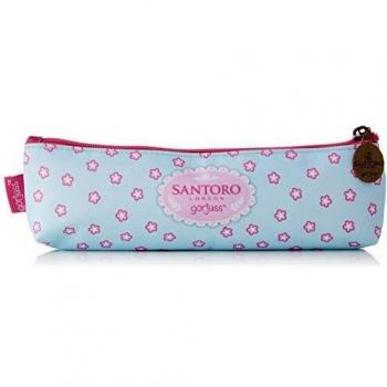 Santoro Gorjuss Portamonete, Estuche Piccolo Unisex-Bambini, Turchese