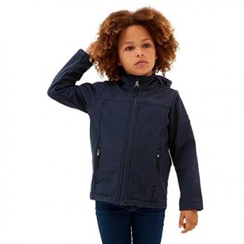 Tog 24 Kapuzensoftshell‑Jacke Koroma – 24 Togs – Mädchenmodell (Blau)