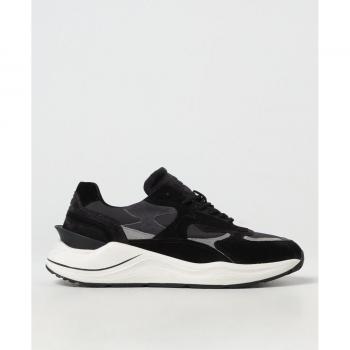 D.A.T.E. Women's Black Fuga Natural Sneakers Size 14 US