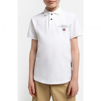 Napapijri Elbas 5 Poloshirt – weißes T-Shirt für Männer, Regular Fit, SKU NP0A4G4N0021, S