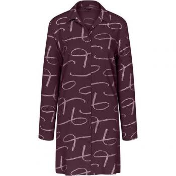 Camiseta Nocturna Triumph Boyfriend Burdeos – Estilo Casual