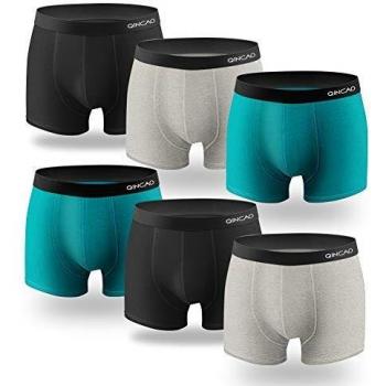 MensFit Retro Cotton Boxers – 6 Count