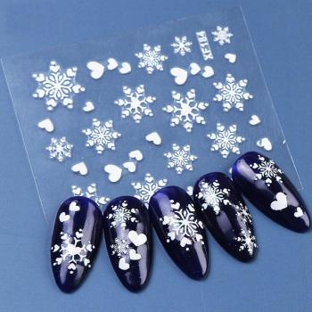 Calcomanías Acrílicas para Uñas 6D con Mezcla de Colores