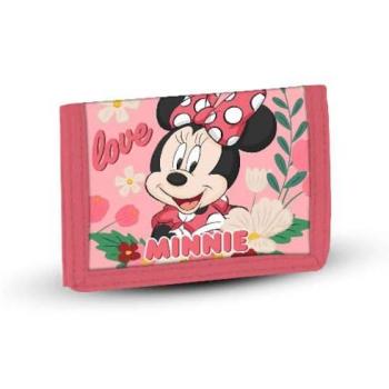 Porta Monedas Minnie Mouse Jardín Velcro – Rosa