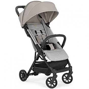 Passeggino Quid2 Unisex Nero e Safari Beige con Cinture di Sicurezza Rinforzate