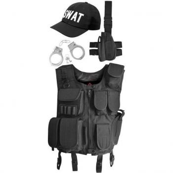 Normani 5-teiliges SWAT Kostüm für Fasching