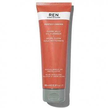 Ren Perfect Canvas Clean Jelly Oil Cleanser 100ml + Glow Lotion 50ml