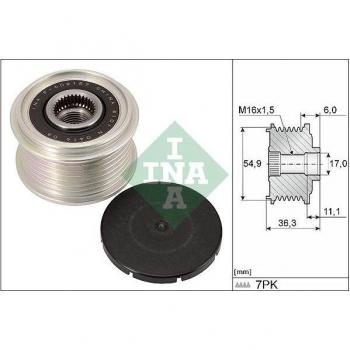 Roda livre do alternador