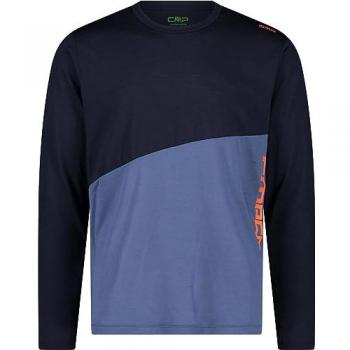 CMP 32L2787 Men’s Black & Blue Long Sleeve Shirt – S