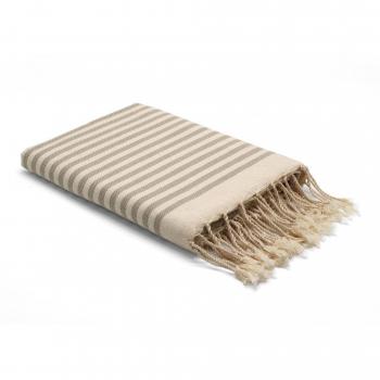 Serviette Fouta XXL Coton Taupe 200x200