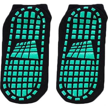 Trampoline Socks Adult & Child Indoor Sports Socks Pvc Rubber Points Anti-slip Floor Socks Women Cotton Yoga Socks Foot Massage