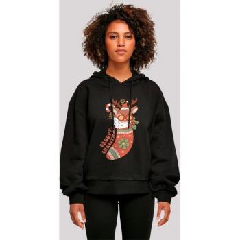 Weihnachtlicher Hippie Rentier Kapuzenpullover F4NT4STIC