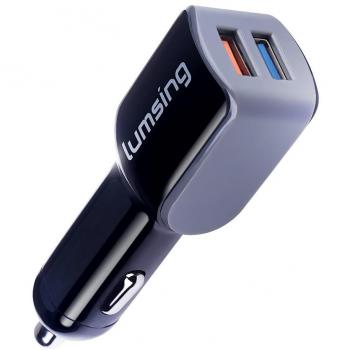 Cargador de coche Lumsing 2 puertos USB 24W