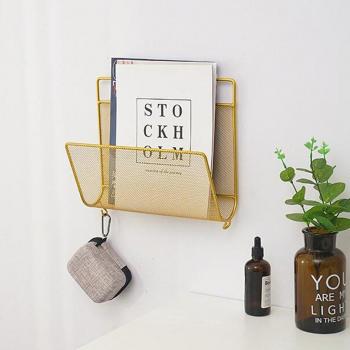 Wall-Installed Kitchen Fruit & Paper Holder