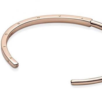 Pulsera Pandora Signature Oro Rosado