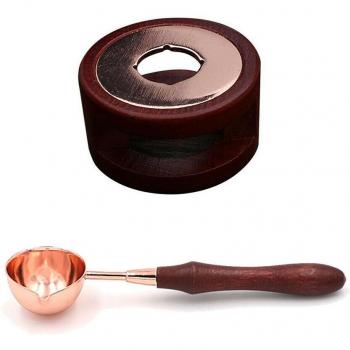 Kit de sellado de cera artesanal con horno