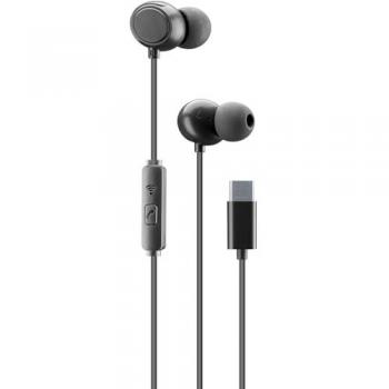 Auricolari microfono filo Cellular Line AUINEARTYPECK CLOUD Nero
