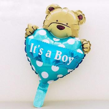Oso de Globo Metálico “Amor”