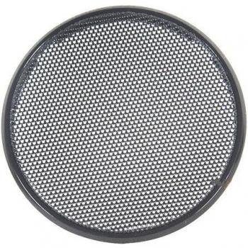 Carcasa Circular Negra con Diseño en Malla para Bocinas 1-6