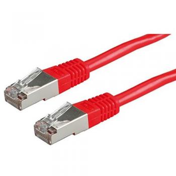 Cavo patch Top S/FTP Cat.5e 0.5m Rosso