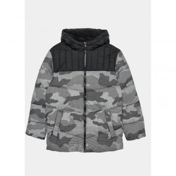 Oversize Daunenjacke von Benetton in Grau