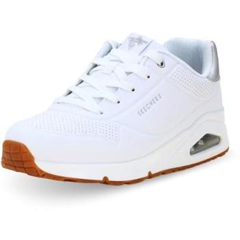 Skechers UNO Gen1 Brillanti Bianchi e Argento 37