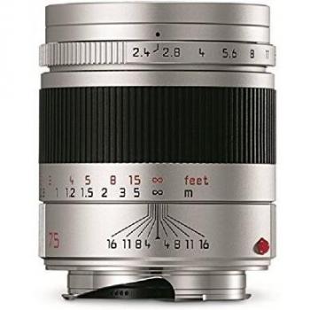 Leica Summarit-M 1:2.4/75 Argent Eloxé
