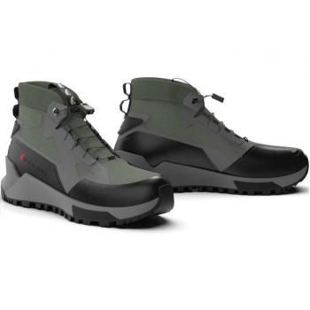Scarpe Moto Forma Kumo 42 Verde Oliva Nero Grigio