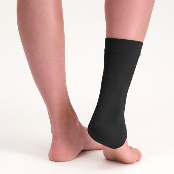 Schwarze Solelution Gelsocke zur Achilles­stützung – Stückpreis