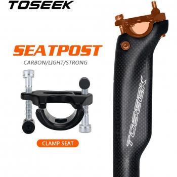 Montura Carbon 20mm 3K Sillín MTB