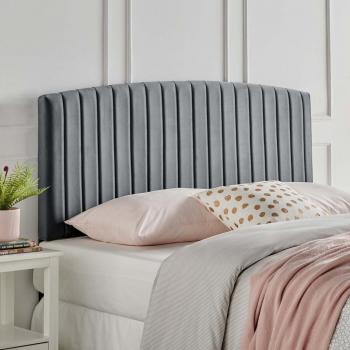 Reet Steel 26 inch Strutted King Headboard with Plush Top