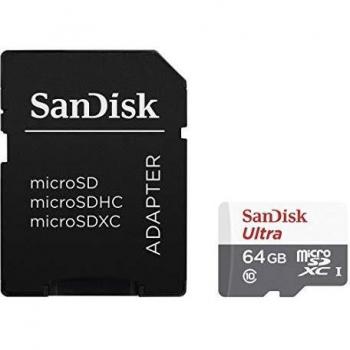 Sandisk Ultra MicroSDXC 64GB UHS-I + Adaptador SD