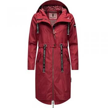 Navahoo Parka Josinaa in Rosso Scuro