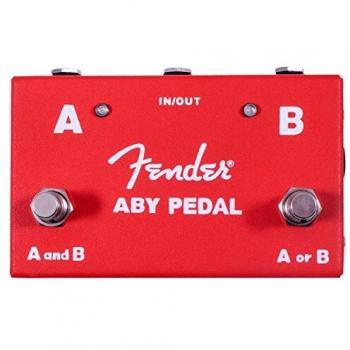 Fender ABY Footswitch Pedal for Guitar and Amplifier