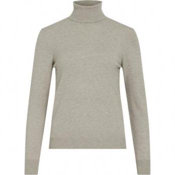 Blusa de Punto con Cuello Alto VICOMFY Natural