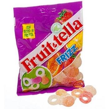 Fruittella Frizz Caramella Gommosa, Frutti Assortiti