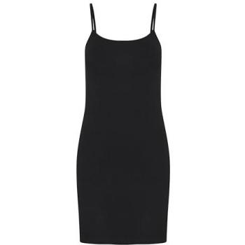 Trägerkleid Damen Frida KAFFE – XXL, Schwarz