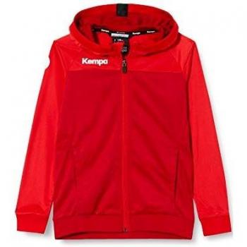 Kempa Prime Multi Kids Jacket Red F03