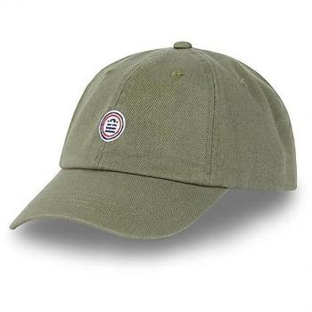 Casquette rugby stylée « Daddy » – SERGE BLANCO – 100 % coton – Teinte blanche et kaki