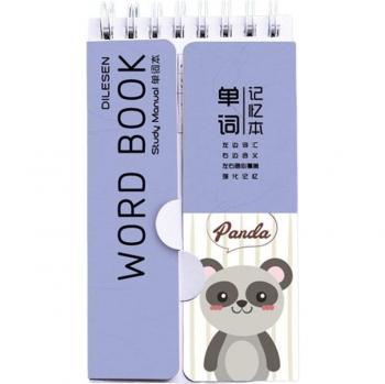 Bloc de notas 3''x5'' con memoria para aprender palabras