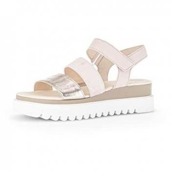 GABOR Damen Sandalen Keilabsatz rot 39