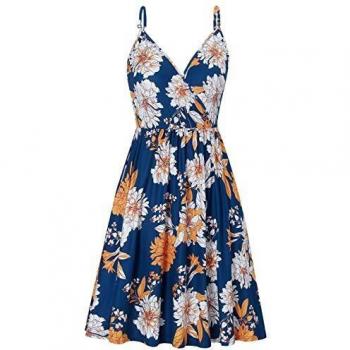 Casual Bohemia Maxi Dress – Women's Floral Summer Party Dress