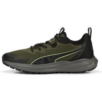 Runner Trail Twitch de Puma en Verde Musgo