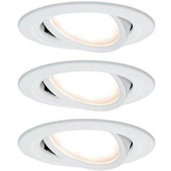 Paulmann 93485 Nova LED Downlight 3x6.5W Warm White