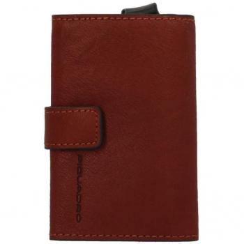 Piquadro Brown RFID Card Holder for Men