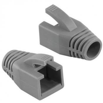 MicroConnect Cat7 Stivale Protettivo con Cavo e Spina Elettrica – Grigio