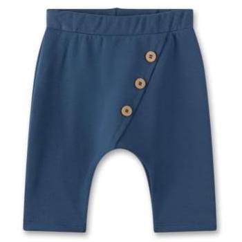 Sanetta Fleece-Jogginghose Kinder Blau Größe 62 – Kuschelhose