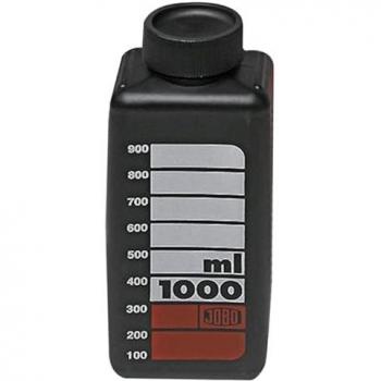 Black 1‑Liter Jobo Chemical Storage Can – Wide Neck (3372B)