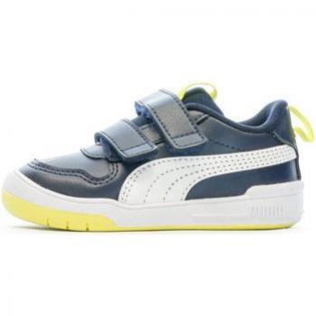 Puma Multilacchetti Navy/White/Yellow – EU 24
