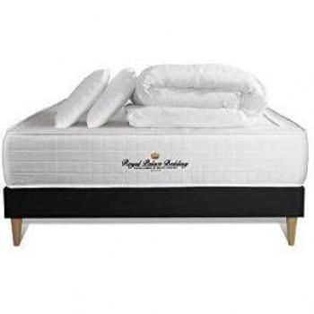 Sommier et matelas Windsor 140x190cm avec oreillers et couette